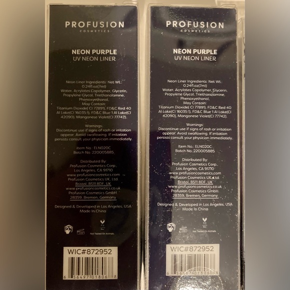 Profusion Cosmetics Neon Eyeliner Bundle - Picture 2 of 9